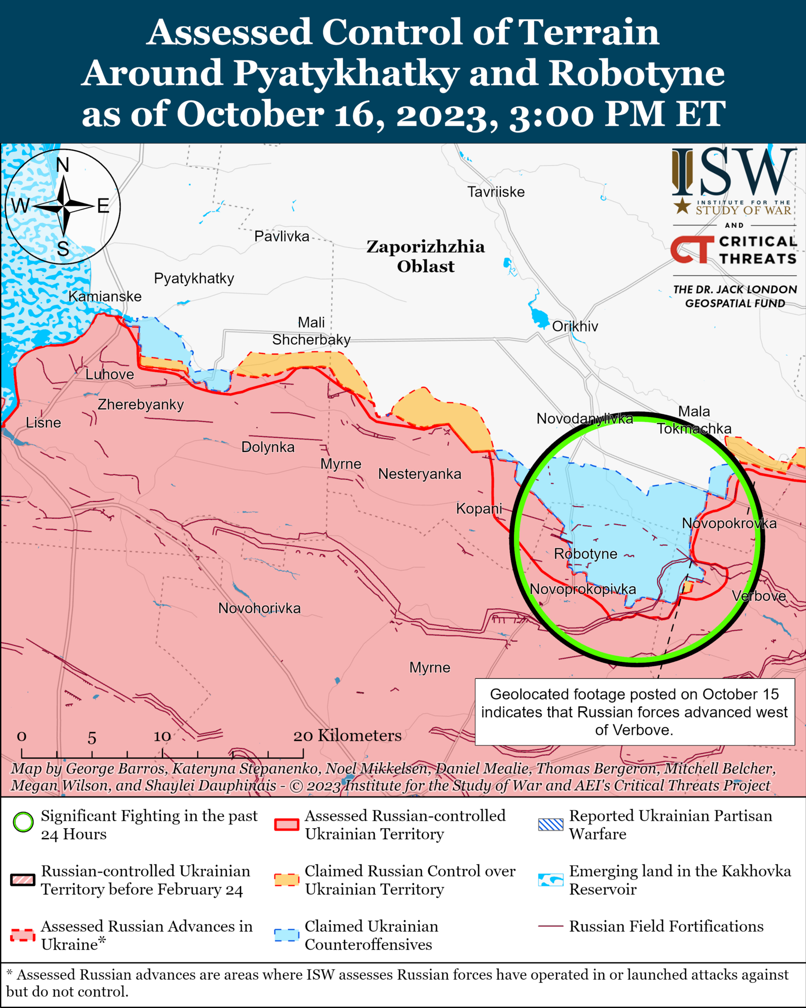 Росія розгорнула дві бригади для посилення наступу на Авдіївському фронті, ЗСУ наступають  на двох напрямках: аналіз ISW