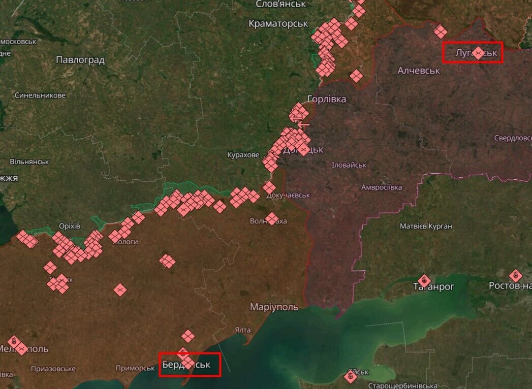 ЗСУ вдарили по вертольотах окупантів і обладнанню аеродромів біля Луганська і Бердянська. Відео