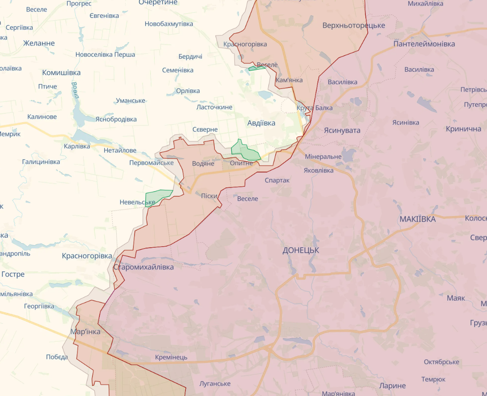 ВСУ ведут наступление на Мелитопольском и Бахмутском направлениях, за сутки на фронте произошло 72 боевых столкновения – Генштаб