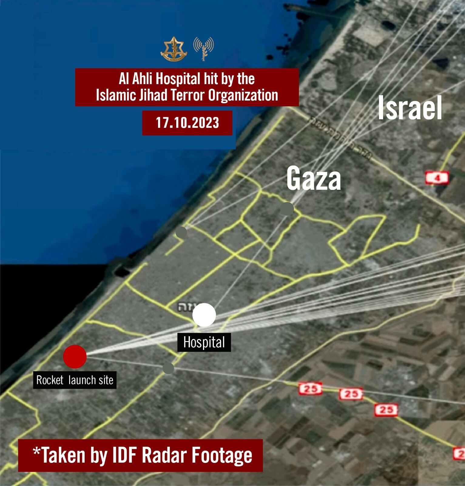 Офіційно: ЦАХАЛ заявив, що не завдавав ударів по лікарні у Газі. Відео