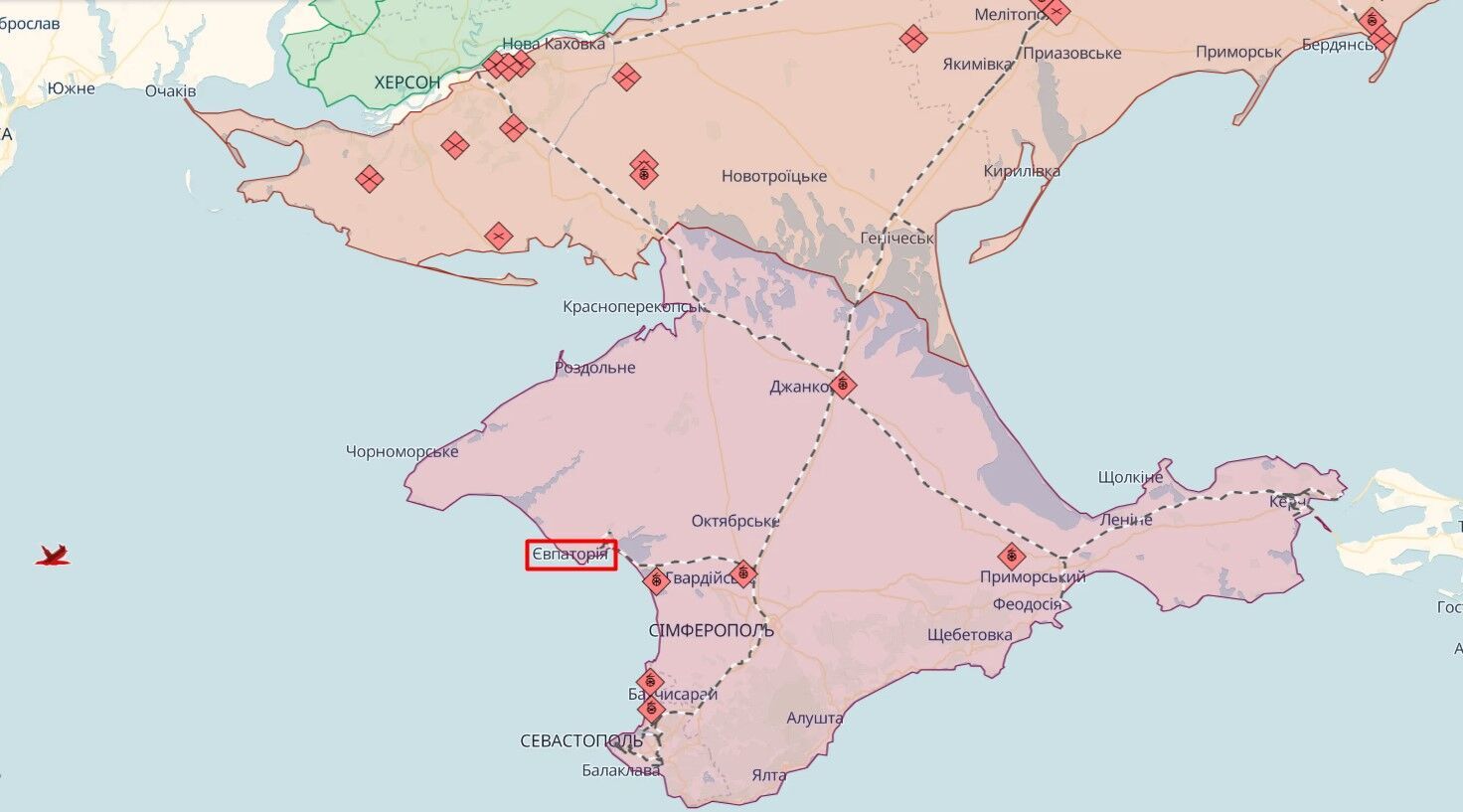 Росія через великі втрати на фронті почала перекидати в Крим радянські "Гвоздики" – "Атеш"