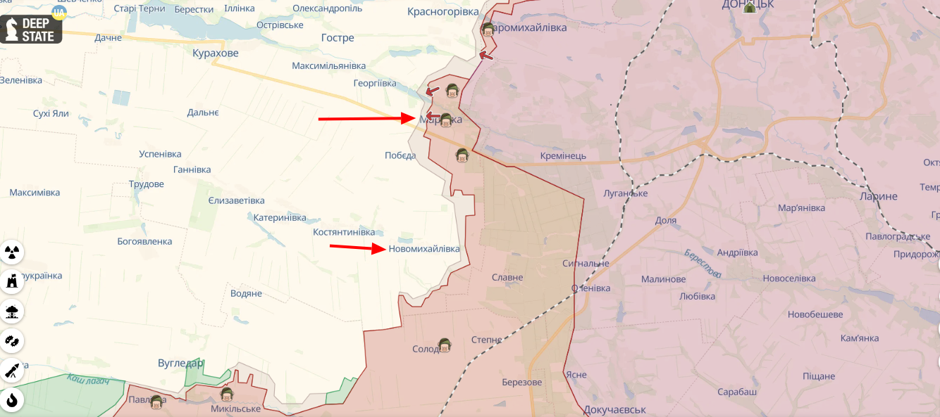 Російські війська активізувалися біля Мар'їнки, кількість атак зросла вдвічі, – Штупун