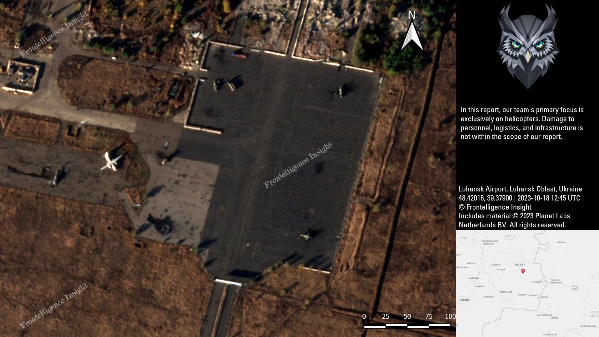 Работали ATACMS: появился спутниковый снимок аэродрома в Луганске после удара