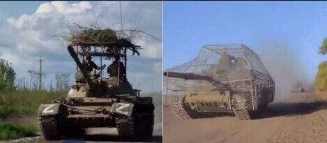 "Гнездо аиста" на танке и "буханка"-ракетоносец: СМИ показали "изобретения" окупантов на фоне дефицита современной техники. Фото
