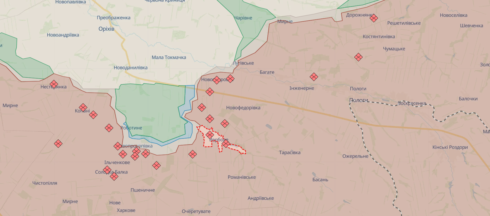 Силы обороны Украины продолжают штурмовые действия южнее Бахмута и держат оборону Авдеевки – Генштаб