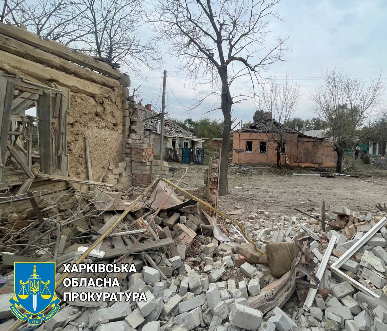 Росіяни обстріляли Куп'янськ: двоє цивільних отримали травми. Фото