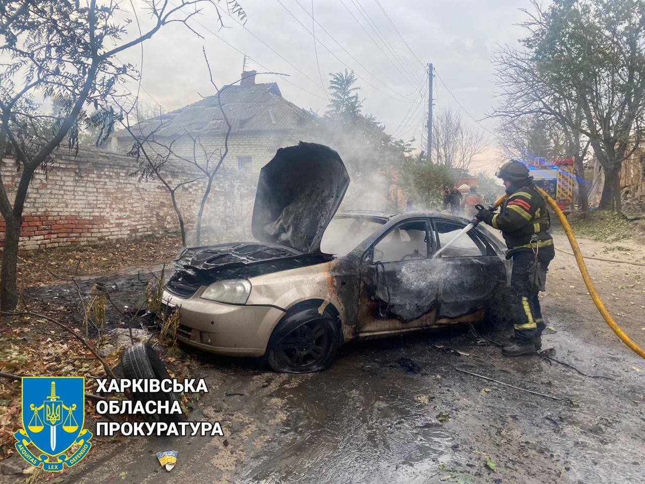 Росіяни обстріляли Куп'янськ: двоє цивільних отримали травми. Фото