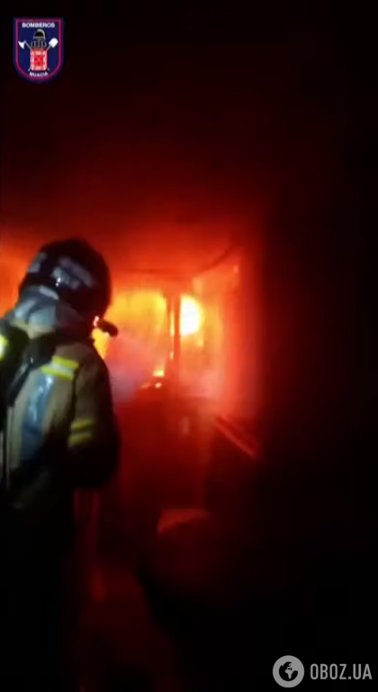 Пожежники намагалися оперативно загасити полум'я