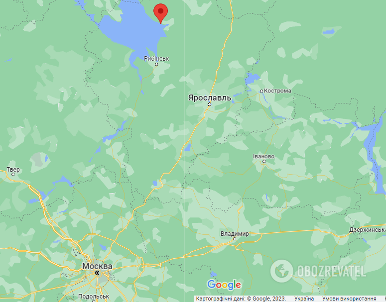 Федорково (Ярославская область РФ) на карте