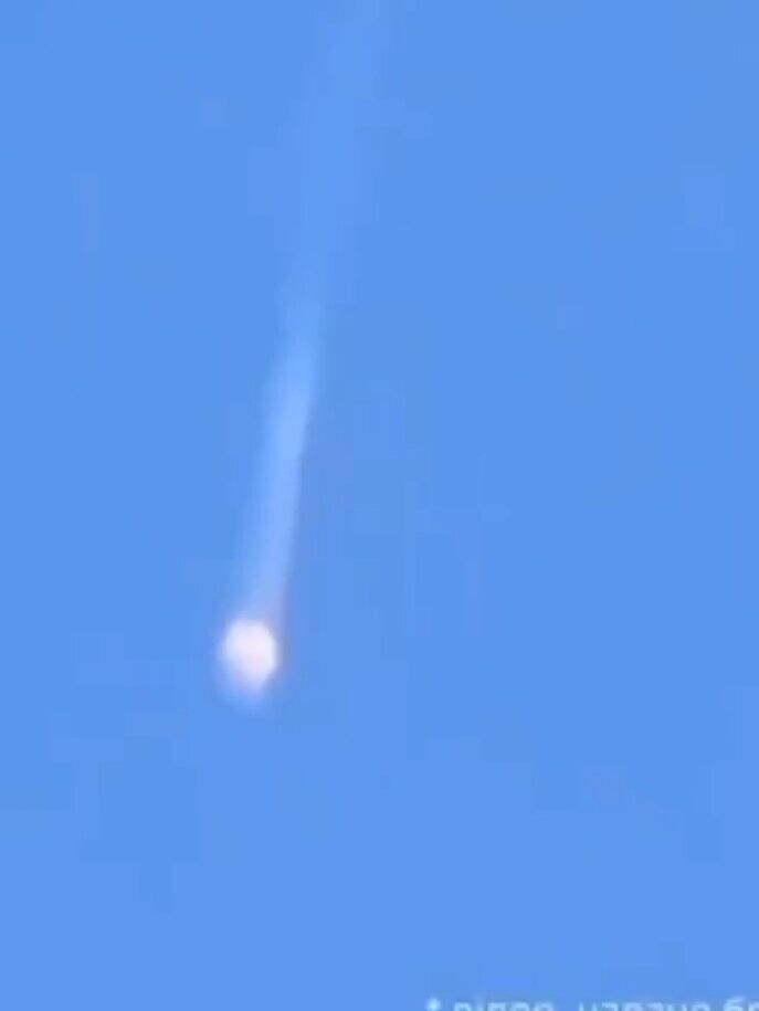 Точно в ціль: з'явилося відео збиття українськими військовими Су-25 окупантів під Авдіївкою