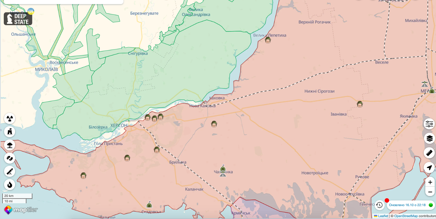 Оккупанты похвастались захватом украинских энергообъектов в Херсонской области – ЦНС