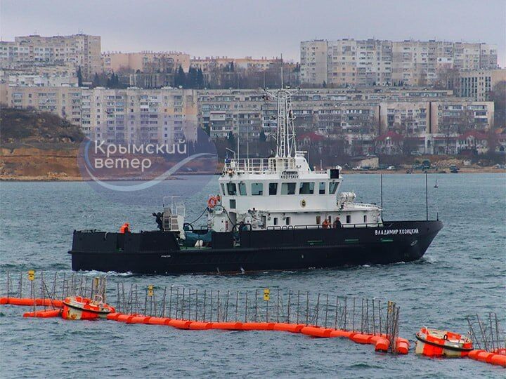 В окупованому Криму підірвався протимінний корабель загарбників  – ЗМІ
