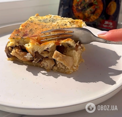 Сытный пирог с курицей и грибами: идеально приготовить на обед