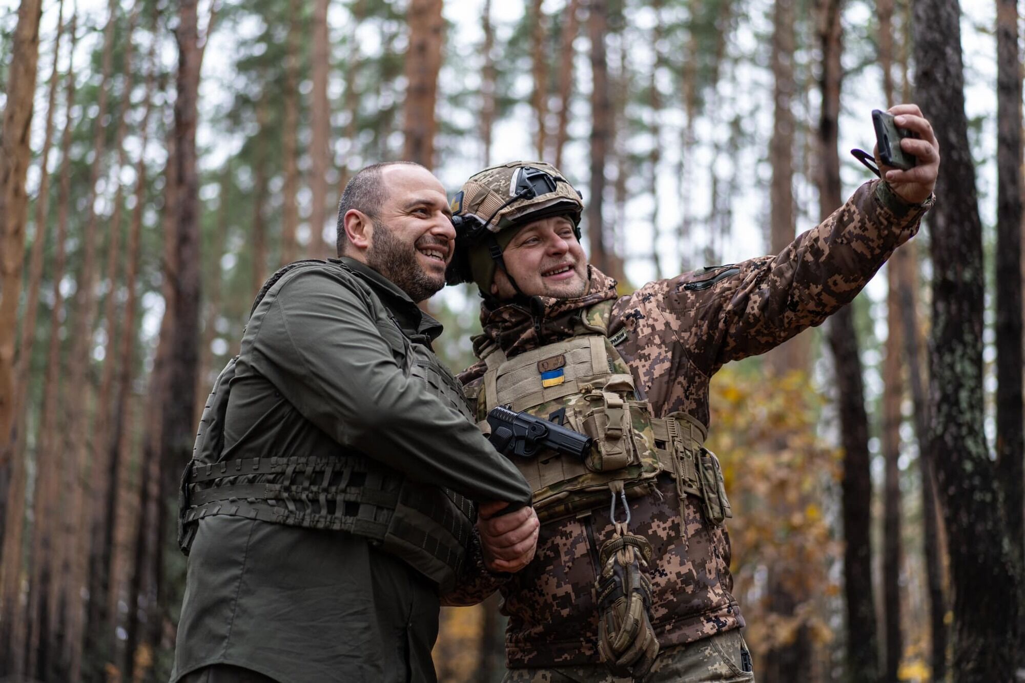 Умєров обговорив із Наєвим захист України на північному кордоні: деталі зустрічі