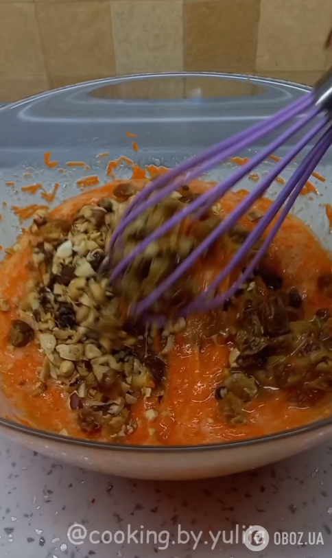 Сочный морковный пирог с кремом: тесто получается очень пышным