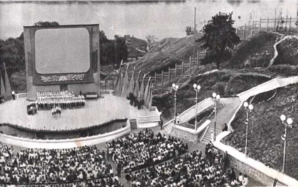 В сети показали, как выглядел легендарный Зеленый театр Киева в 1949-1950 годах. Фото