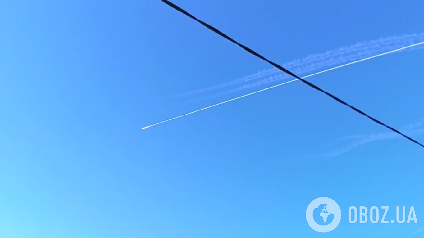 Пролет ракет над Крымом