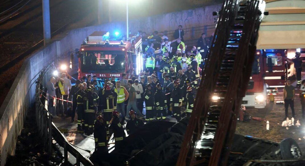 Автобус упал с высоты около 30 метров: в ДТП в Венеции погибли девять украинцев, еще пятеро пострадали