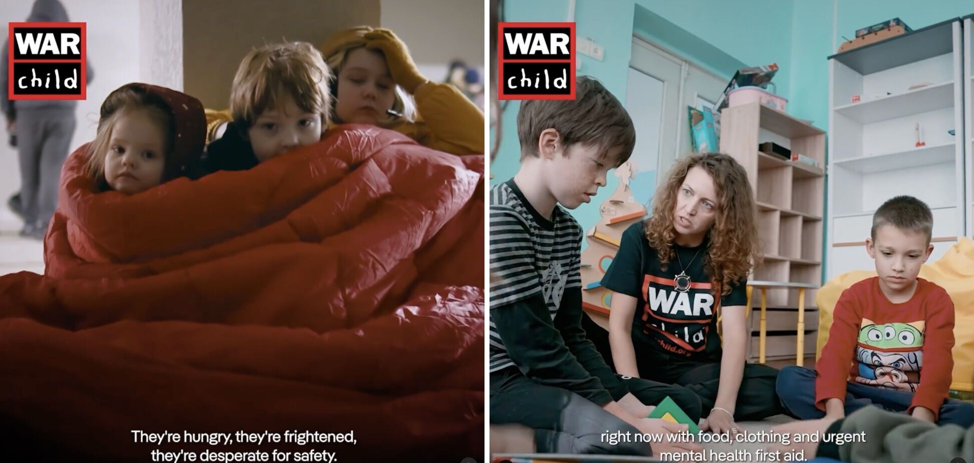 "Бомбы продолжают падать, разрушая жизнь": звезда сериалов "Корона" и "Секретные материалы" призвала помогать украинским детям войны