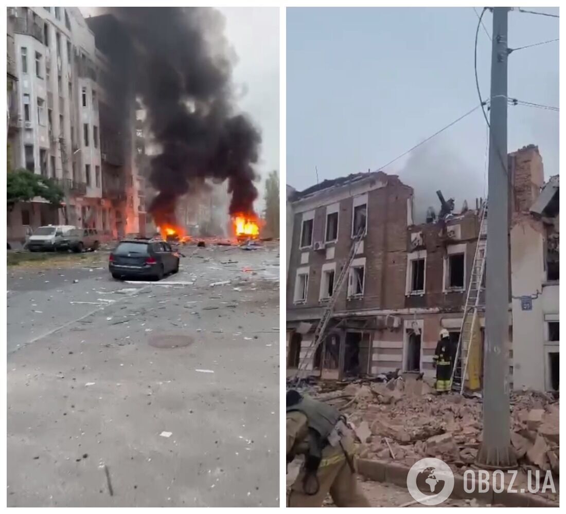 Харків постраждав через ворожу атаку