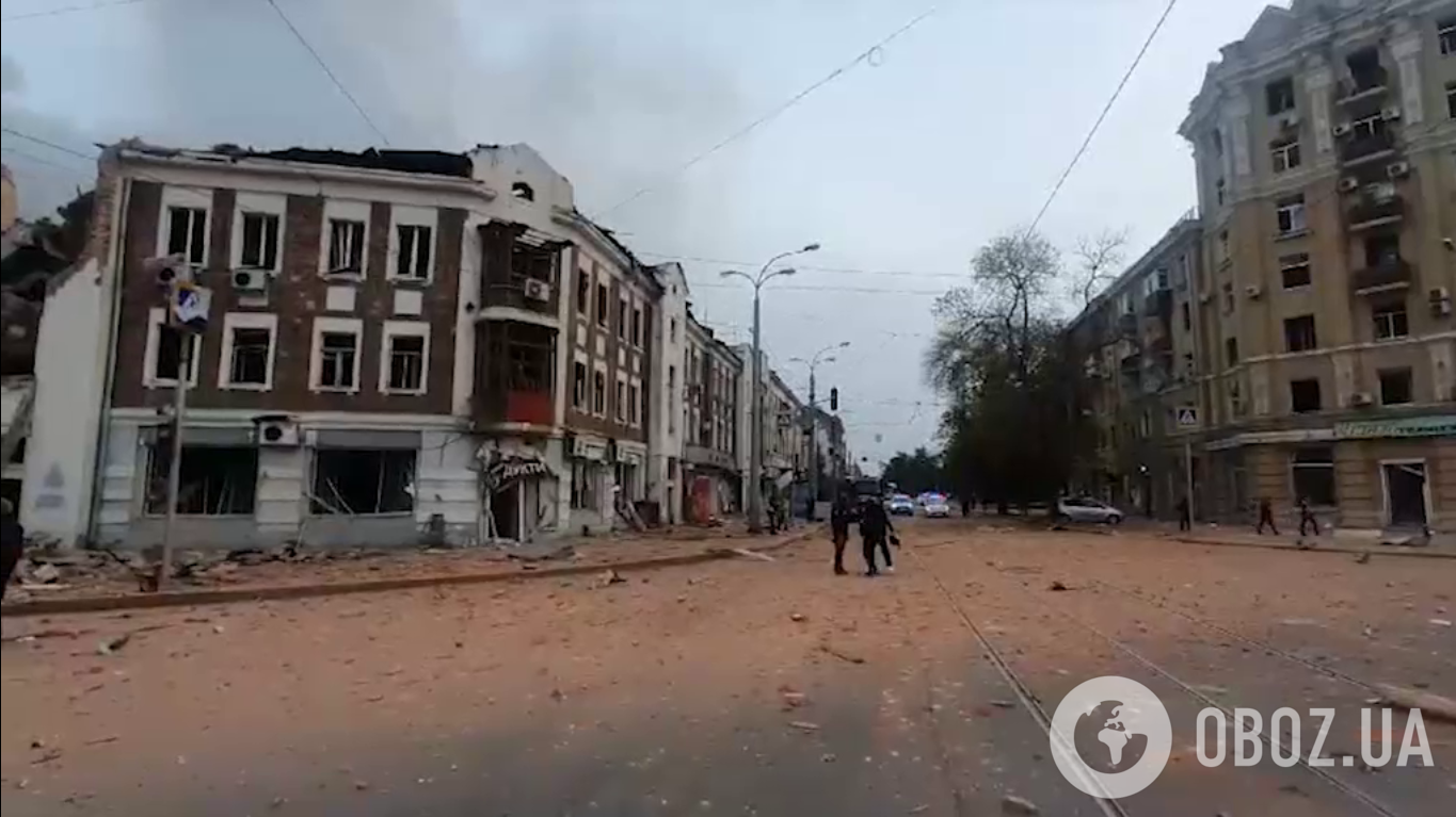Харків після ракетних ударів 6 жовтня