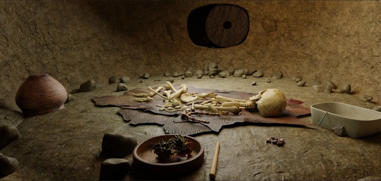Исследователи показали шаманку, которая 4000 лет назад жила в Полтавской области: она подозрительно напоминает модель из видеоигр. Фото