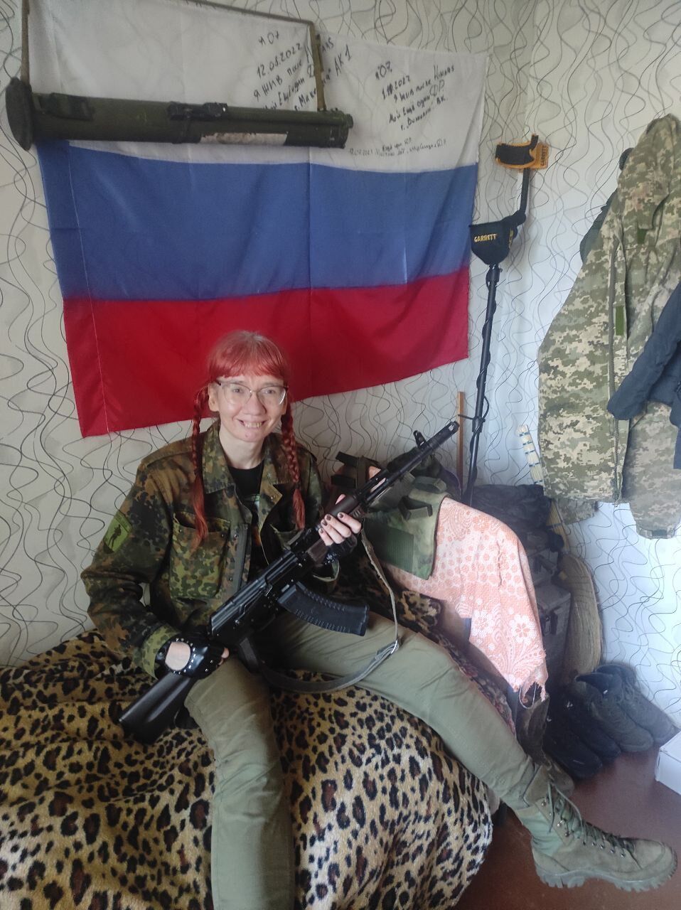 Ексвикладачка київського вишу Євгенія Більченко подалася воювати за "ДНР". Фото