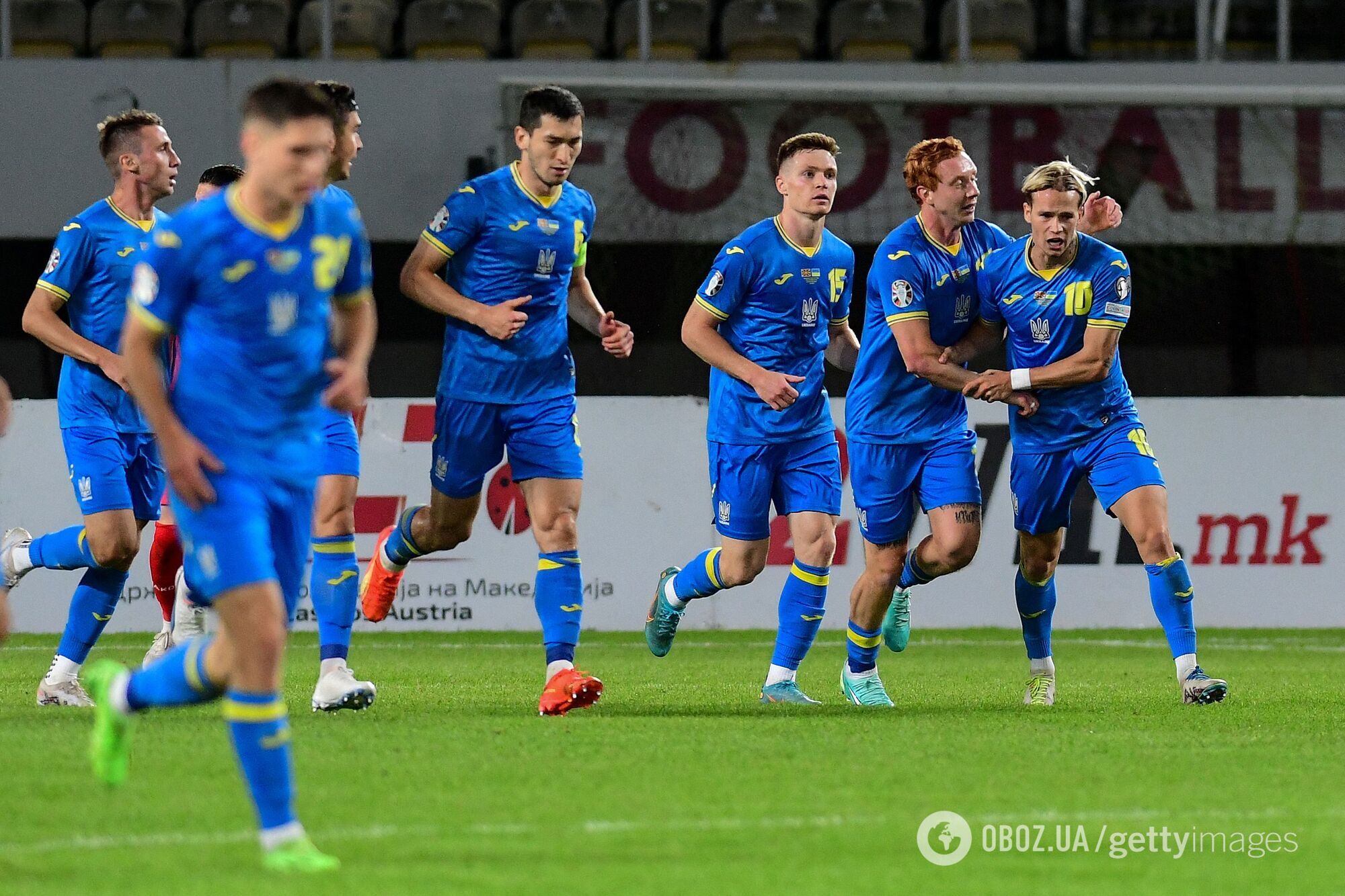Україна – Північна Македонія: хронологія матчу відбору Євро-2024