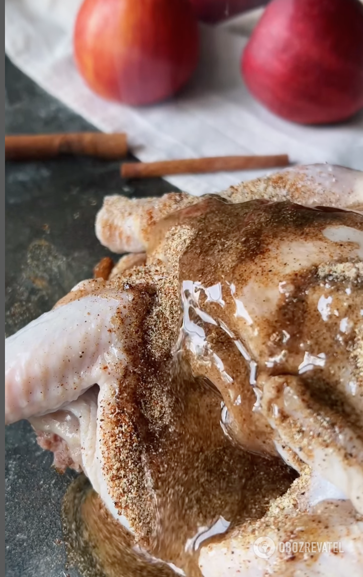 Куриное мясо со специями