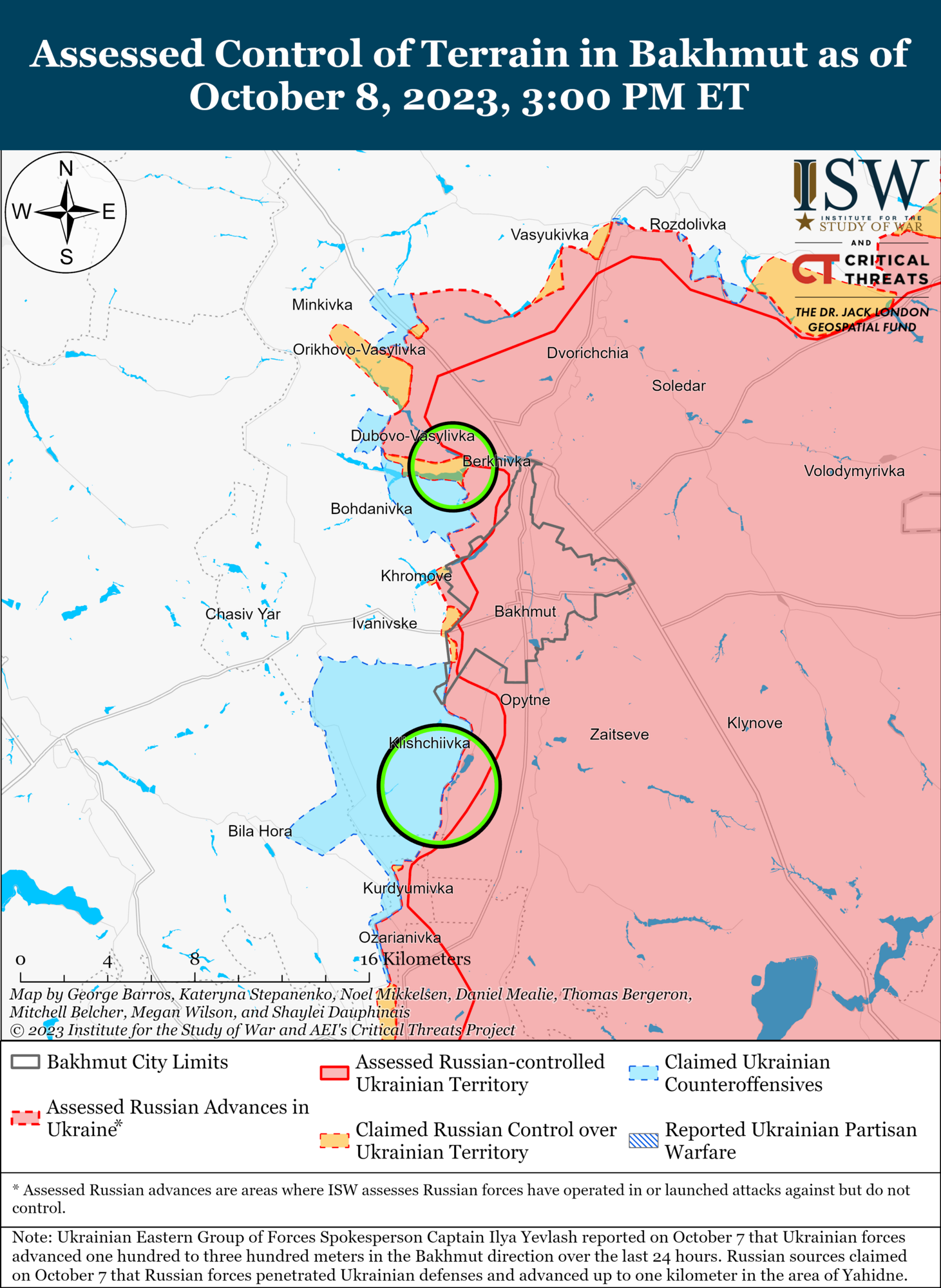 ЗСУ просунулися на заході Запорізької області, окупанти активізували мінні роботи в районі Роботине-Вербове – ISW