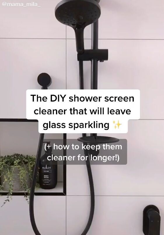 Ефект фантастичний: саморобний розчин почистить душ до блиску