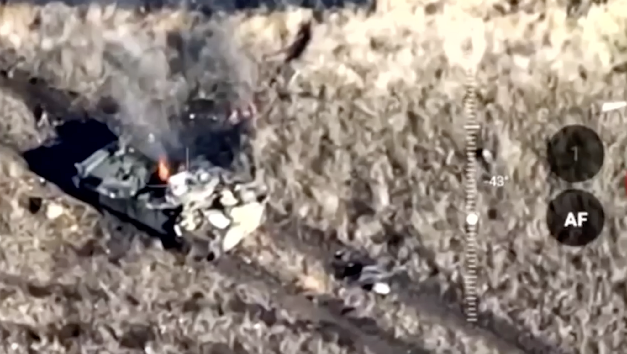 Один танк знищено, три пошкоджено: Сирський показав наслідки "демілітаризації" окупантів на Куп'янському напрямку. Відео