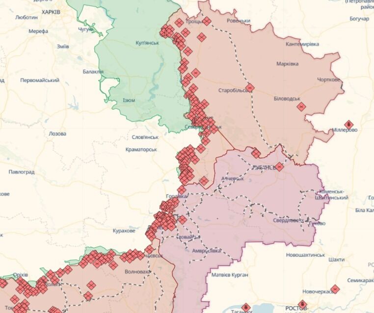 ЗСУ відбили ворожі атаки в районах Богданівки, Кліщіївки та Андріївки, знищено два пункти управління ворога – Генштаб