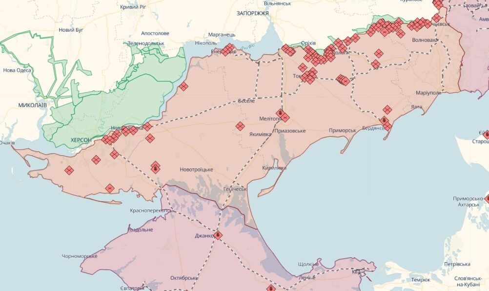 ЗСУ відбили ворожі атаки в районах Богданівки, Кліщіївки та Андріївки, знищено два пункти управління ворога – Генштаб