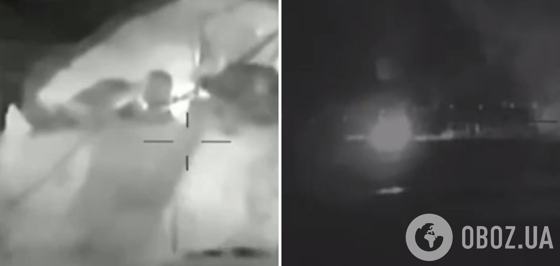 ГУР показало відео ураження ворожих катерів у Криму, на борту яких окупанти розміщували ЗРК