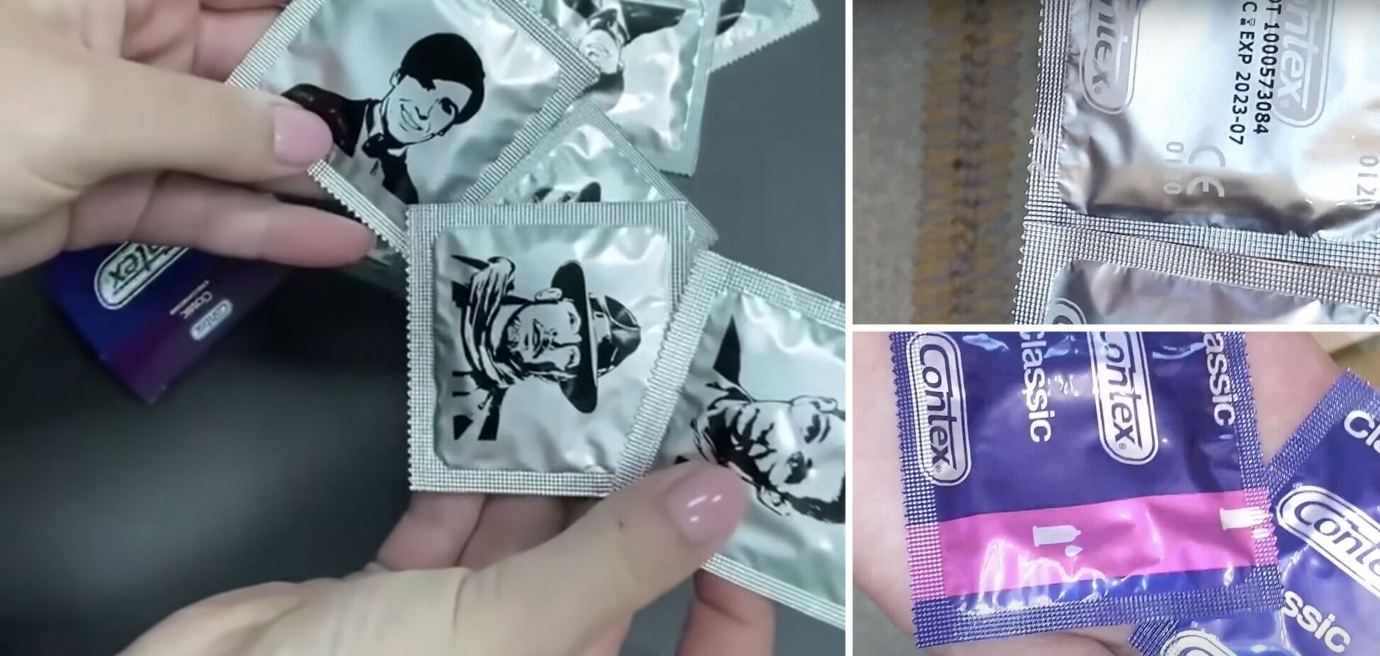 У Росії запустили побрехенька з обличчями Галкіна та Паніна на популярних контрацептивах: пропагандисти в захваті