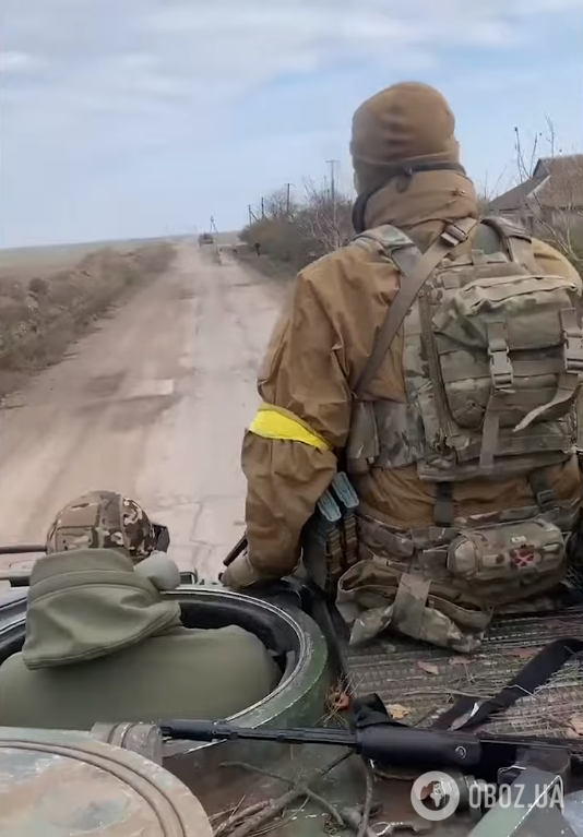 Українські воїни, що звільняли Херсонську область