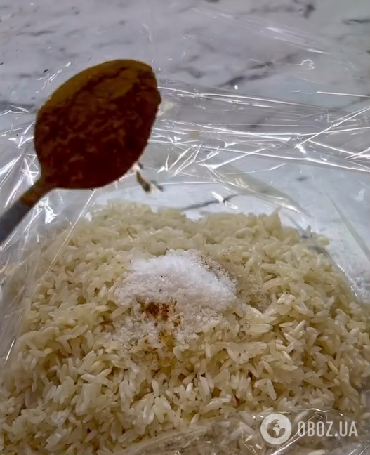 Як приготувати плов у рукаві для запікання: рис виходить розсипчастим 