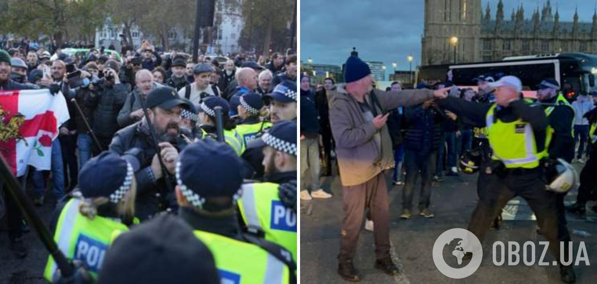 В Лондоне более 300 тысяч человек вышли на митинг за Палестину: есть задержанные, Сунак выступил с резким заявлением. Фото