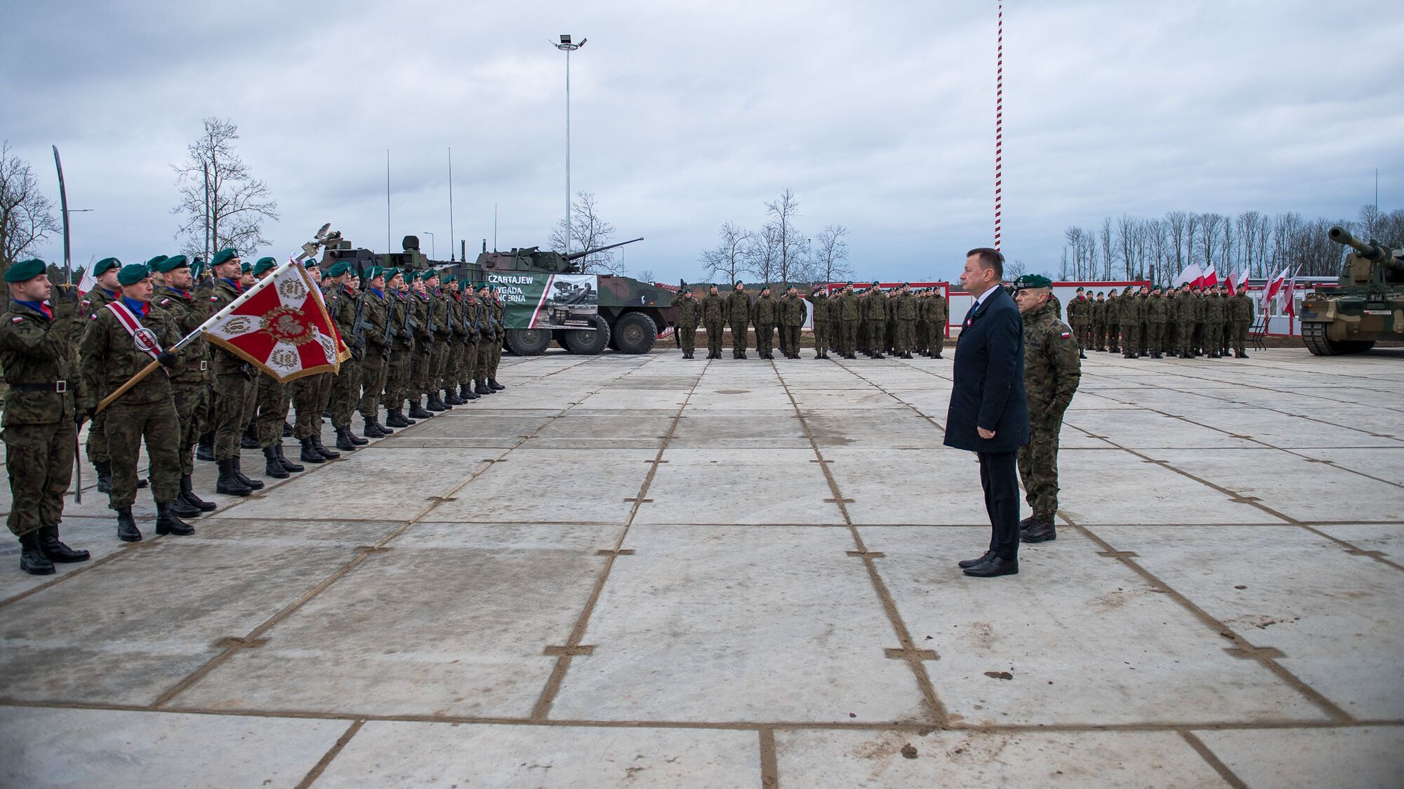 Польща розгорнула біля кордону з Білоруссю новий танковий батальйон, укомплектований південнокорейськими танками К2