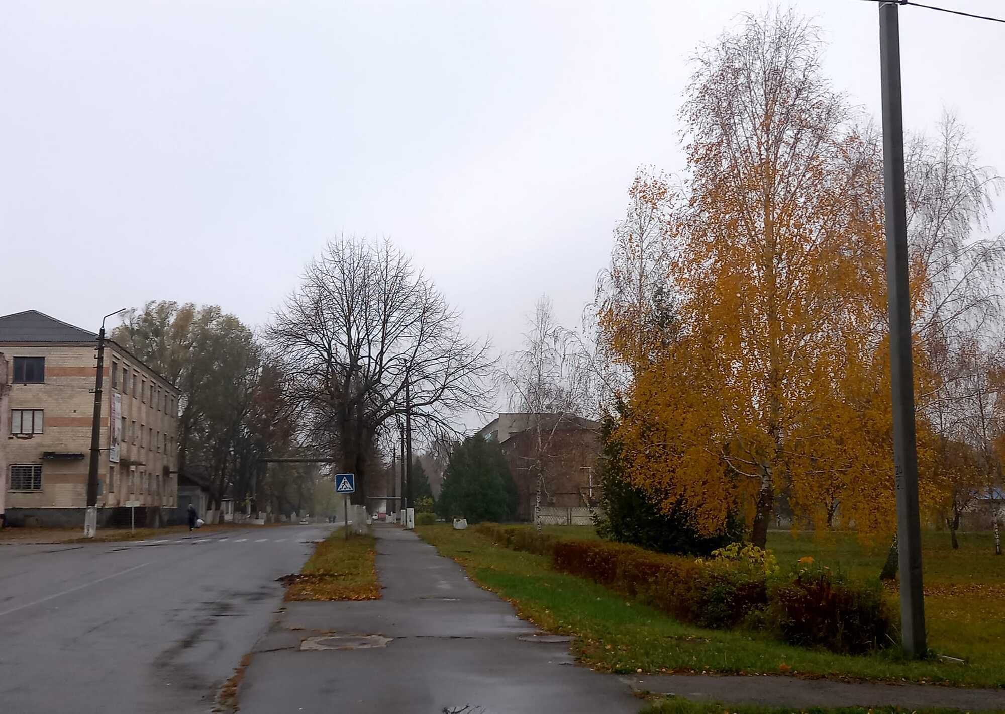 Від жовтого до червоного: у Зоні відчуження показали, який вигляд має місто Чорнобиль у листопаді. Фото