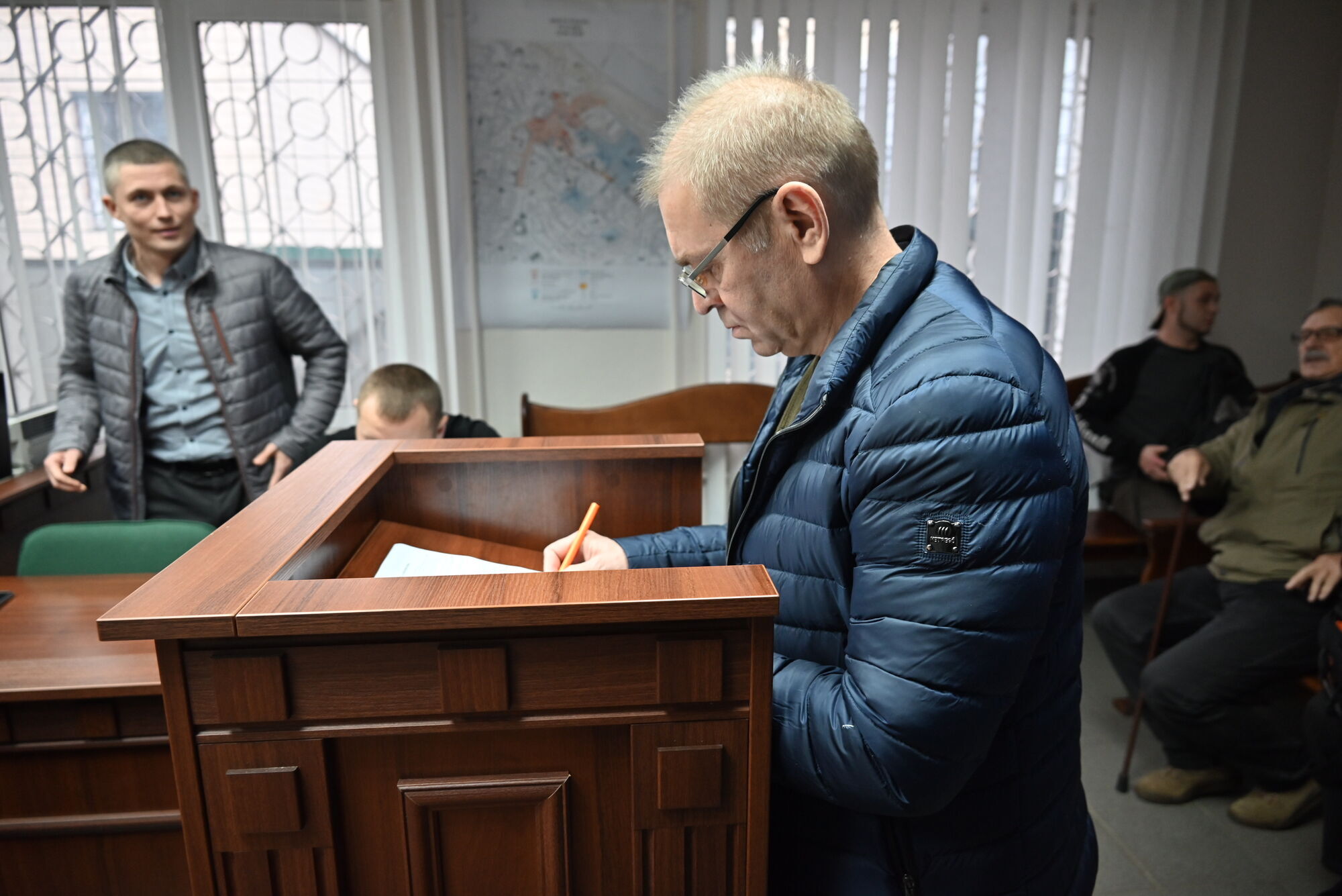 Сергей Пашинский в суде