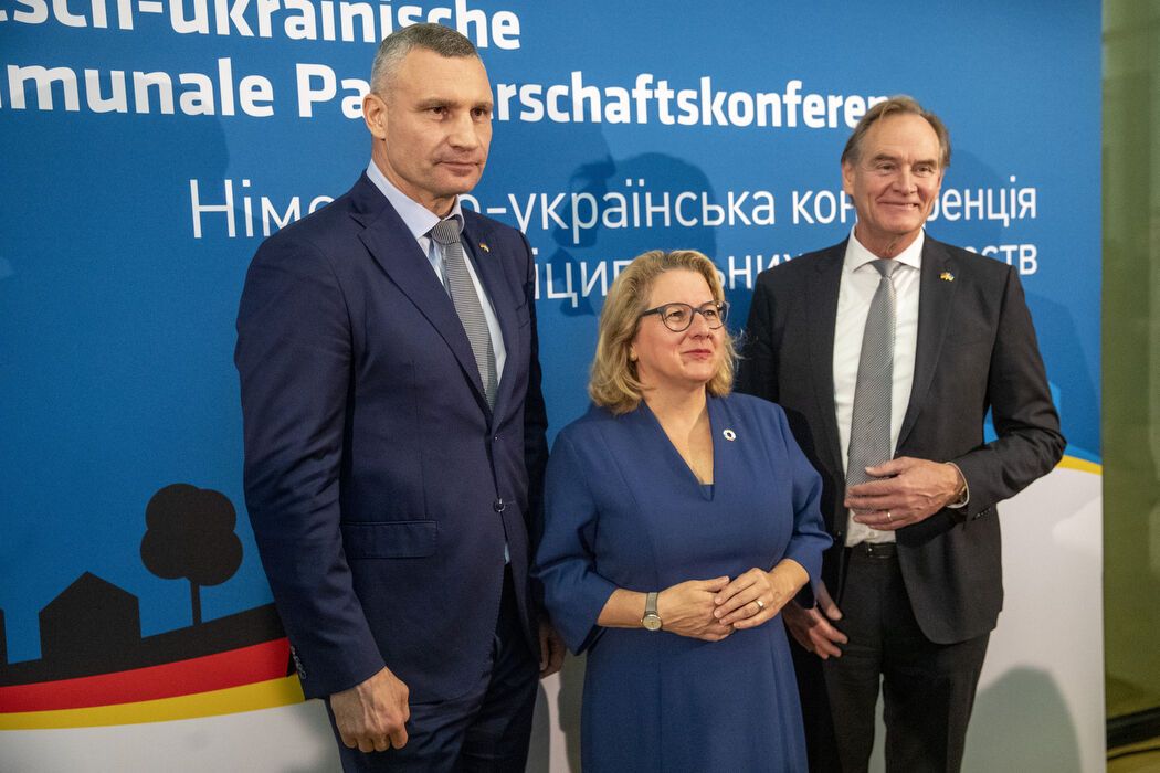 Кличко в Лейпциге встретился с Федеральным президентом Германии Штанмайером