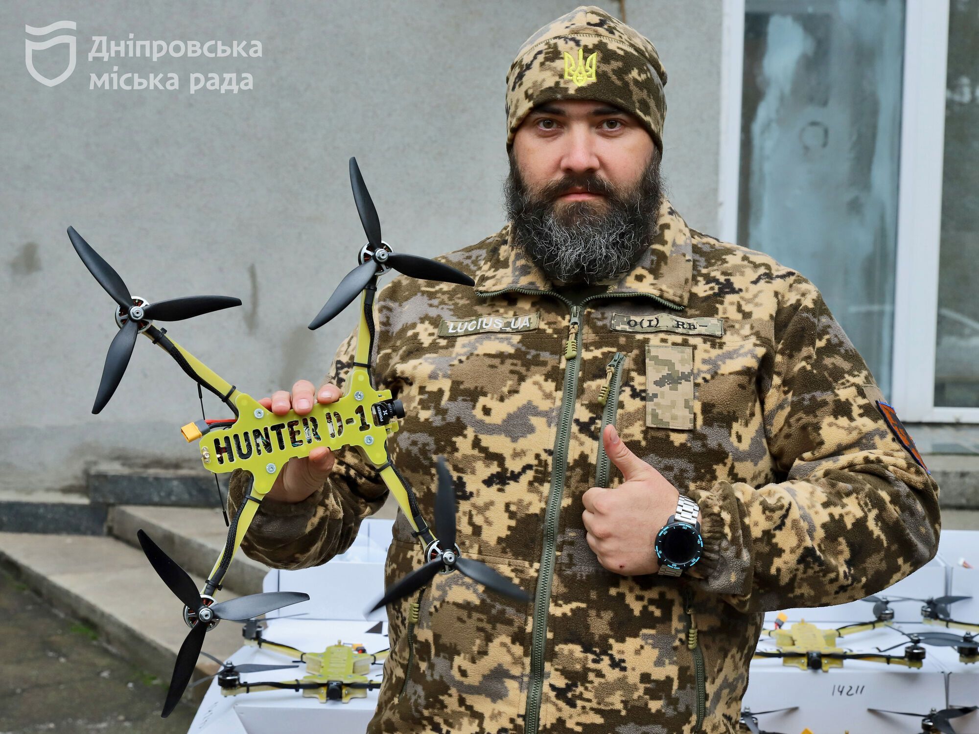 Днепр отправил на фронт еще 45 украинских FPV-дронов