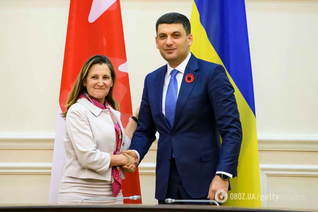 Дважды министр канадского правительства украинка Христя Фриланд: мир должен быть благодарен Украине за ее мужество