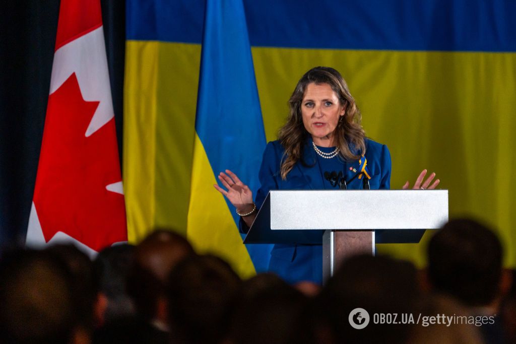 Дважды министр канадского правительства украинка Христя Фриланд: мир должен быть благодарен Украине за ее мужество