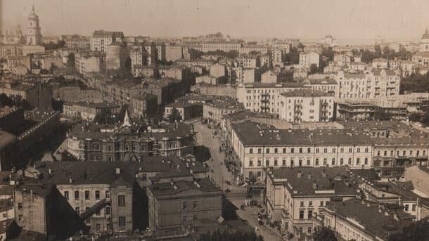 Крещатик в Киеве вплоть до начала Второй мировой войны: кинотеатры, трамвай и даже цирк. Архивные фото