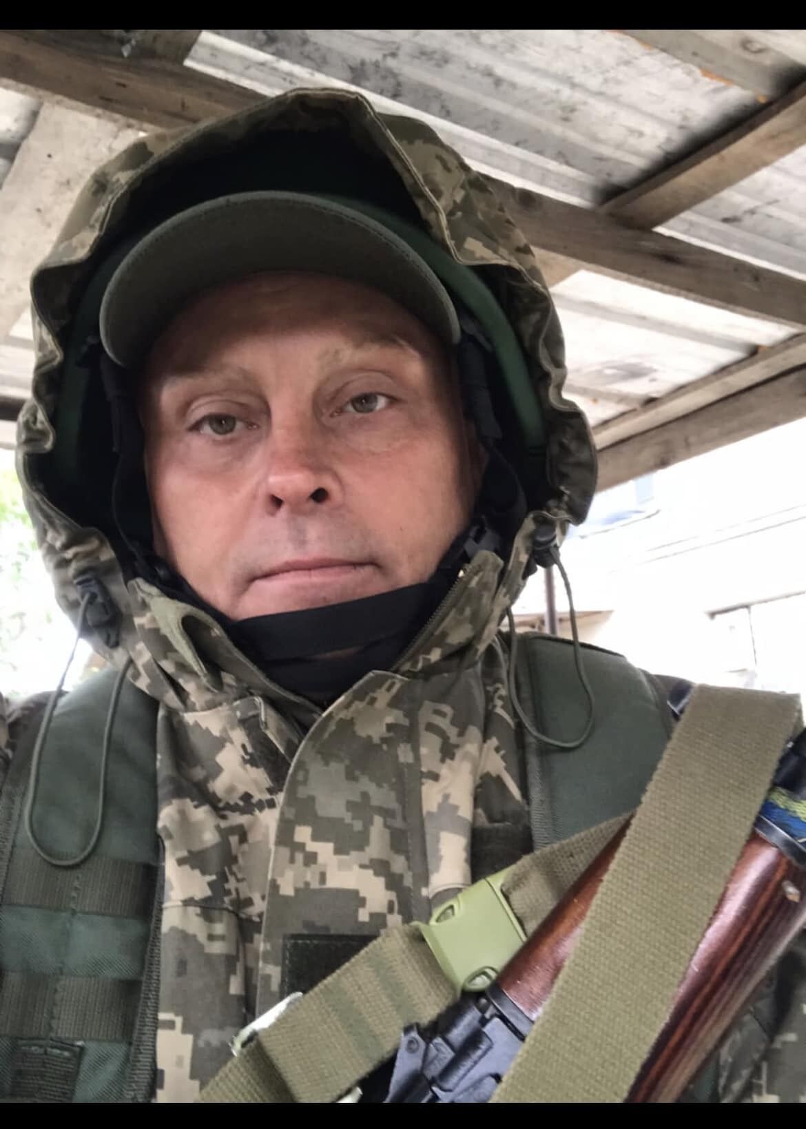 Військовослужбовець Збройних сил Юрій Купріч