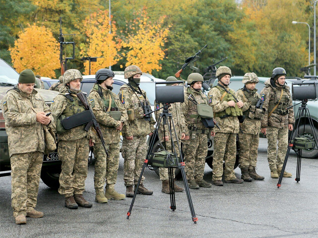 Военные получили все необходимое оборудование