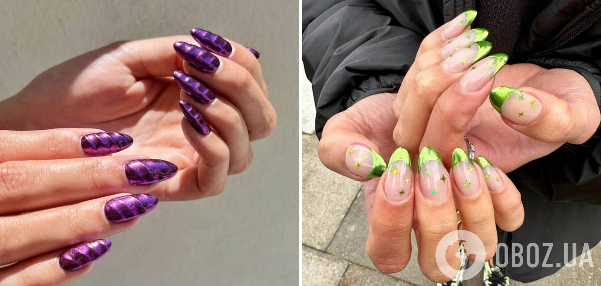 Металеві нігті вриваються в тренди: 5 дизайнів, які будуть модними взимку